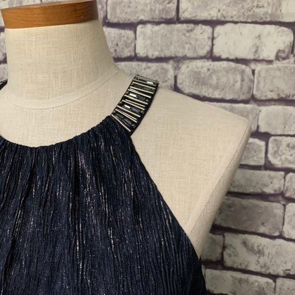 Laundry By Shelly Segal Racer Back Dress Size 8 - Picture 3 of 11